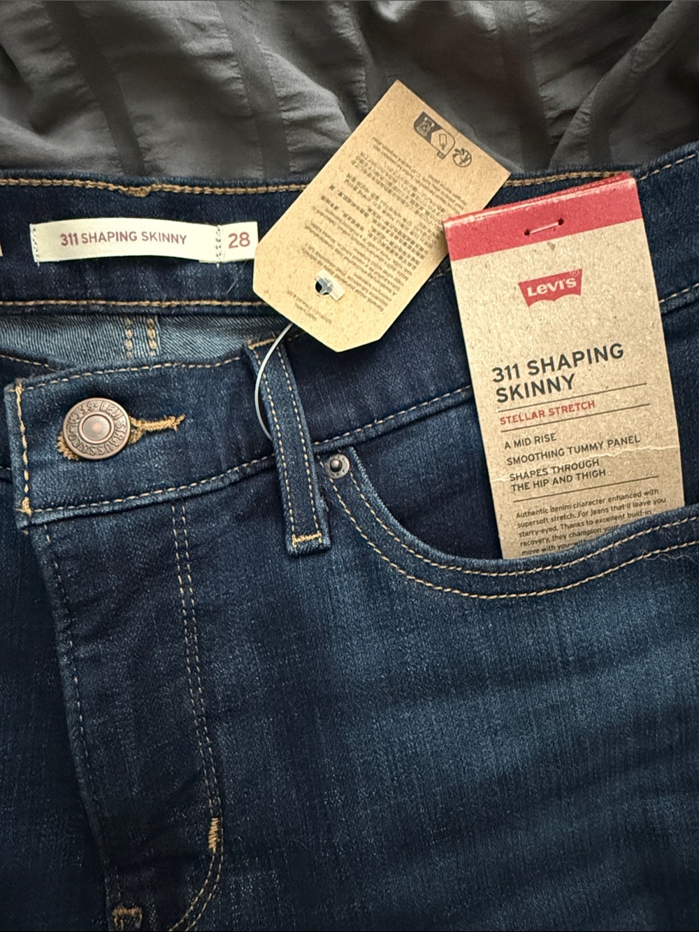 Levi's 311 Shaping Skinny Jeans - Dark Blue